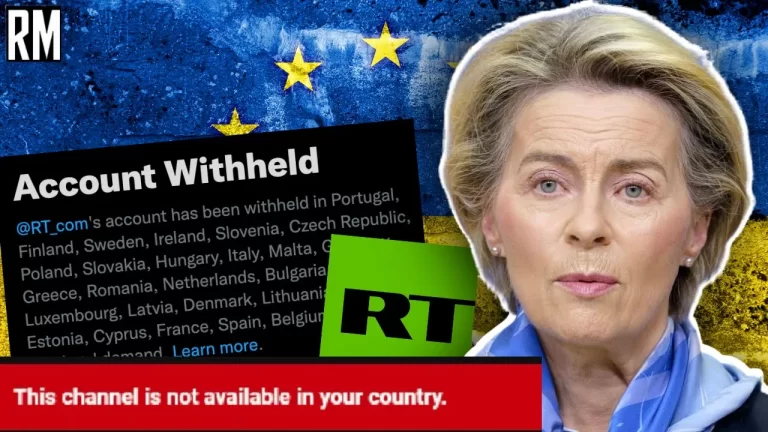 BREAKING : RT Banned by EU